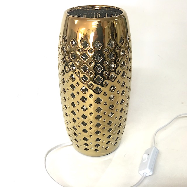 LAMP, Table Lamp - Gold 28cm H 